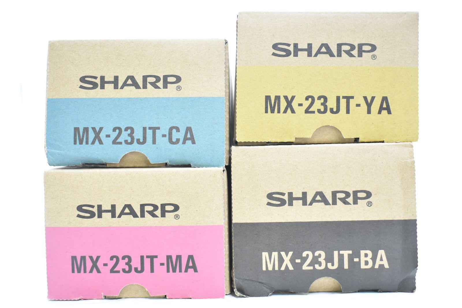 未使用 シャープ 純正 トナー MX-23JT-BA/CA/MA/YA 4色（シアン・マゼンタ・イエロー・ブラック）IT1BL1OX3Y8C-D-N11-byebye
