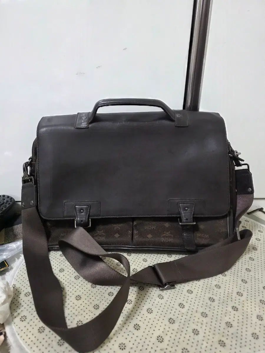 MCM エム シー エム バッグ ブラウン メンズ 書類 バッグ