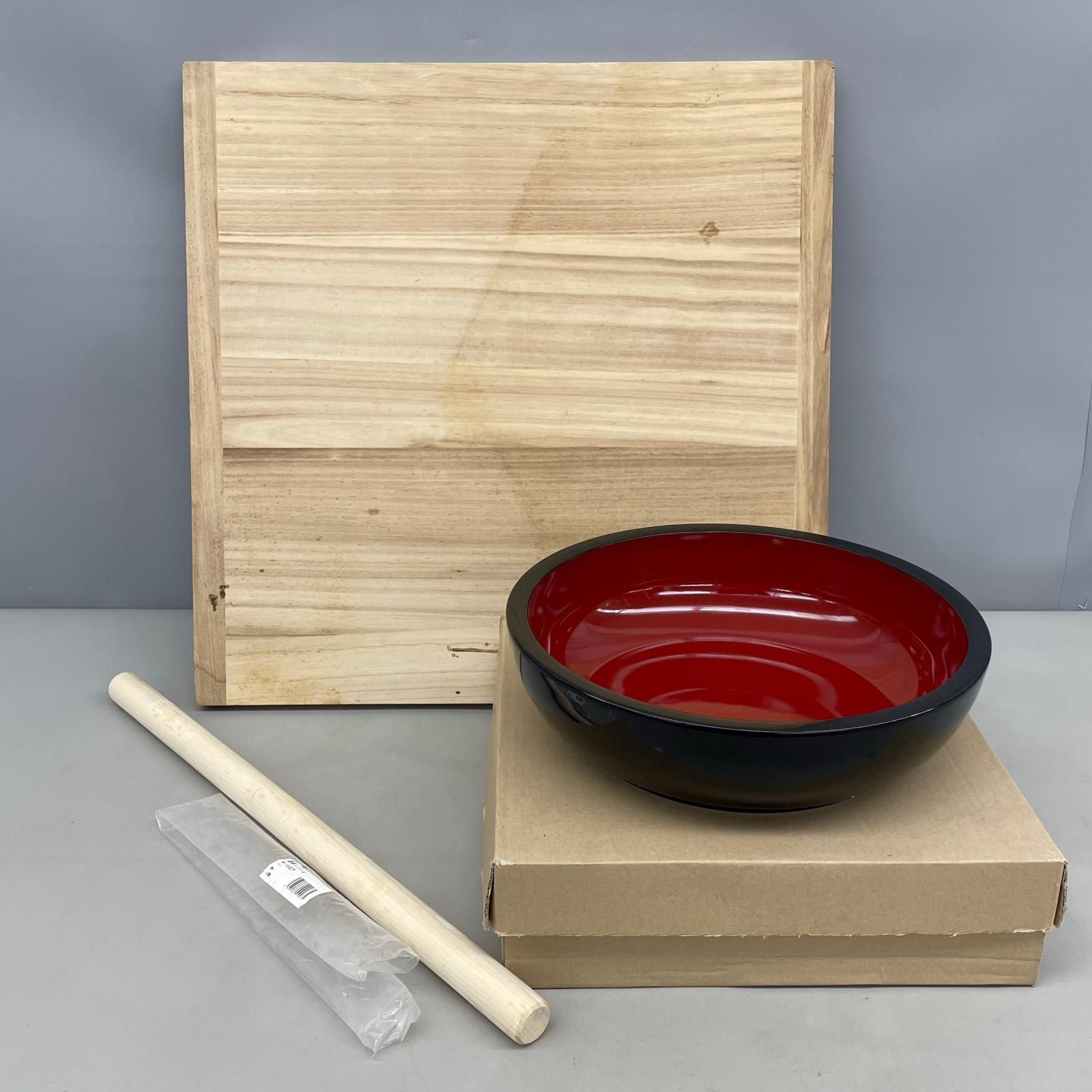 そば打ちセット のし棒 麺打ち板 こね鉢 - メルカリ