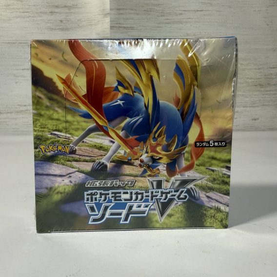 未開封BOX・箱に難アリ】 ポケモンカードゲーム ソード V BOX ソード 