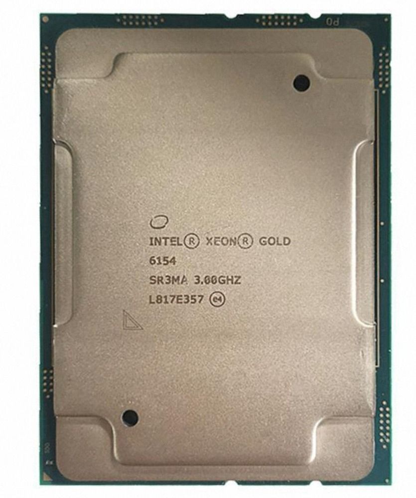 Intel Xeon Gold 6154 SR3J5 18C 36T 3GHz to 3.7GHz Socket 3647 Skylake-SP 14NM 24.75MB 200W Jul