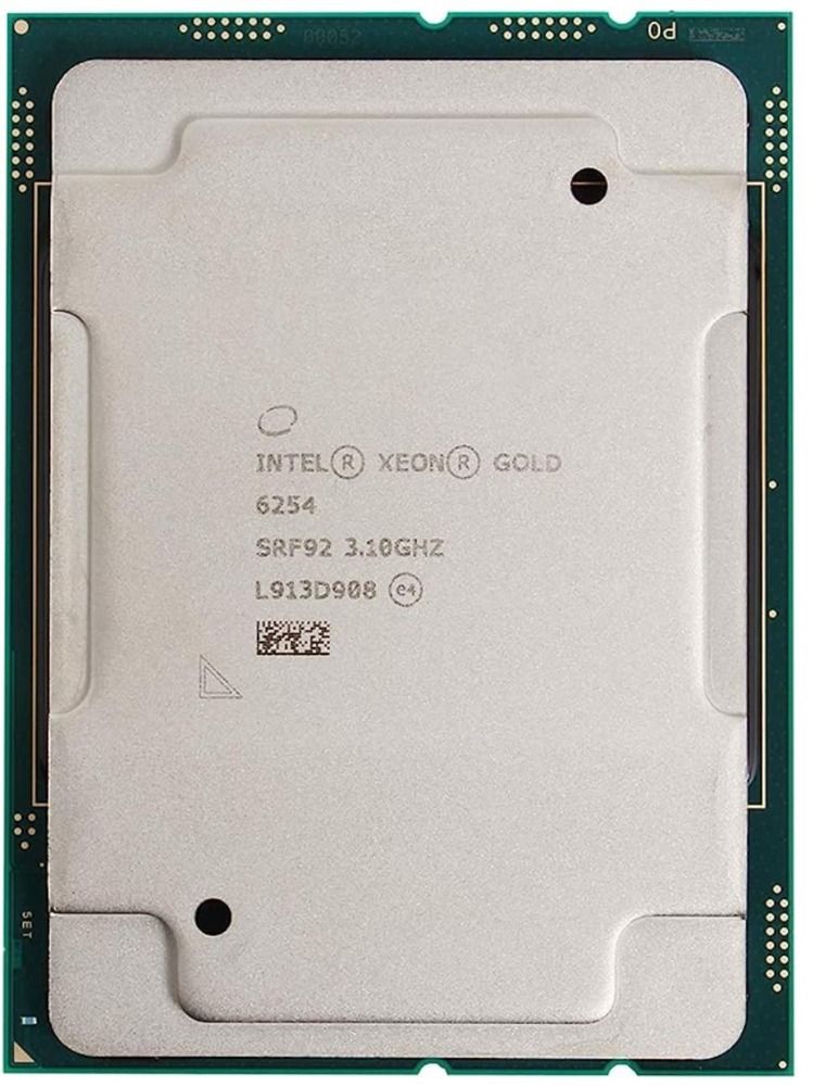 Intel Xeon Gold 6254 SRF92 18C 3.1GHz to 4.0GHz LGA3647 24.75MB 200W DDR4-2933