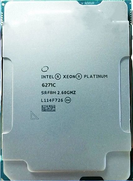 Intel Xeon Gold 6271C SRF8M 24C 2.6GHz to 3.9GHz LGA3647 33MB 165W DDR4-2933