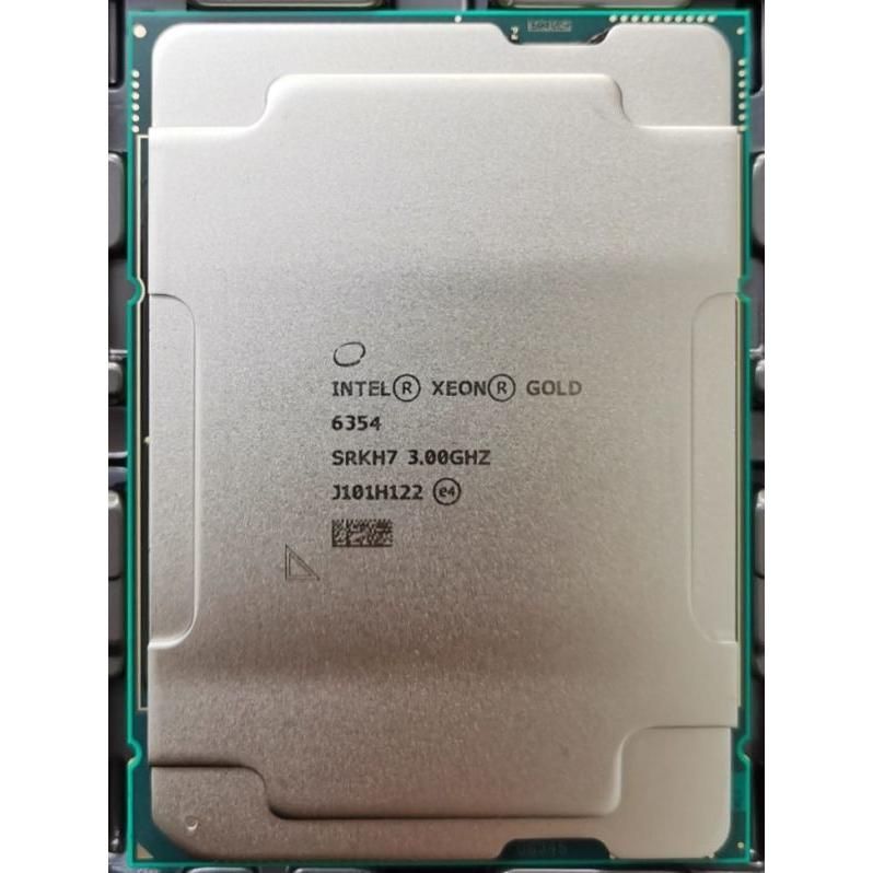 Intel Xeon Gold 6354 SRKH7 18C 36T 3GHz to 3.6GHz Socket 4189 Ice Lake-SP 10NM 39MB 205W Apr