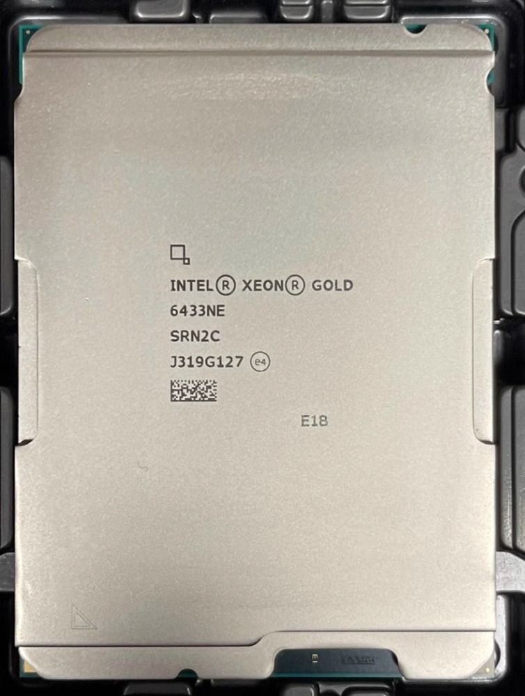Intel Xeon Gold 6433NE SRM9D 32C 2GHz to 3.2GHz 60MB 205W LGA4189 DDR4-3200