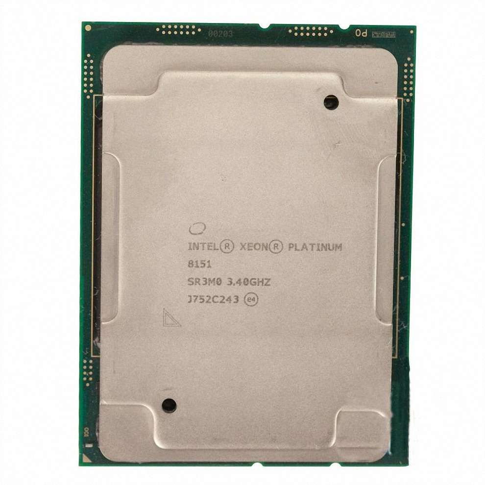Intel Xeon Platinum 8151 SR3M0 12C 3.4GHz to 4.0GHz LGA3647 24.75MB 240W DDR4-2666