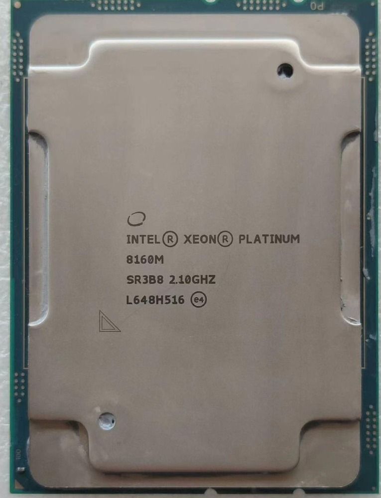 Intel Xeon Platinum 8160M SR3B8 24C 2.1GHz to 2.8GHz LGA3647 33MB 150W DDR4-2666