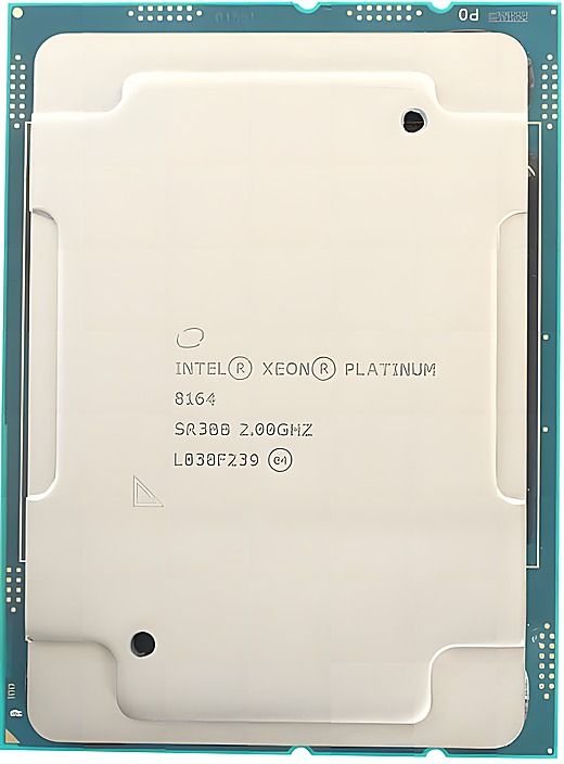 Intel Xeon Platinum 8164 SR3BB 26C 2GHz to 2.7GHz LGA3647 35.75MB 150W DDR4-2666