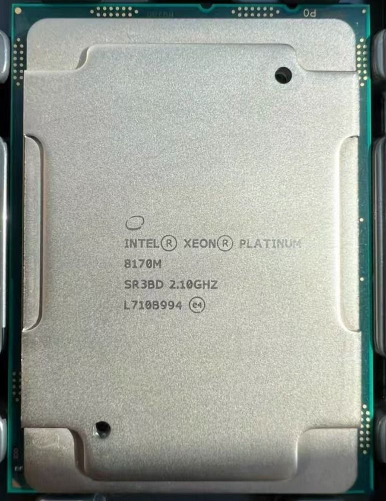 Intel Xeon Platinum 8170M SR3BD 26C 2.1GHz to 2.8GHz LGA3647 35.75MB 165W DDR4-2666