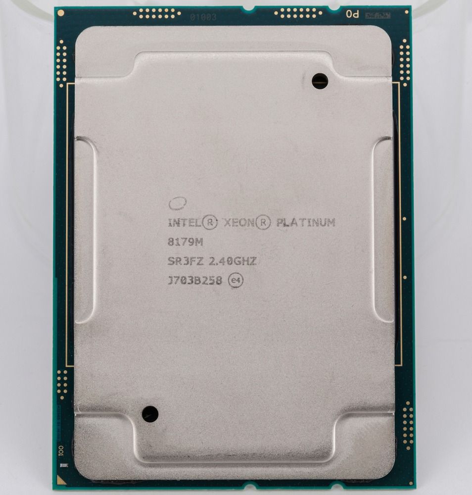 CPU Intel Xeon Platinum 8179M LGA3647 CPU Intel Xeon Platinum 8179M 26C 2.4GHz to 3.5GHz LGA3647 35.75MB