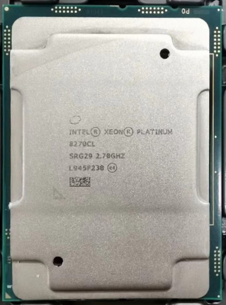 Intel Xeon Platinum 8270CL SRF9T 26C 2.5GHz to 3.9GHz 35.75MB 205W LGA4189 DDR4-3200