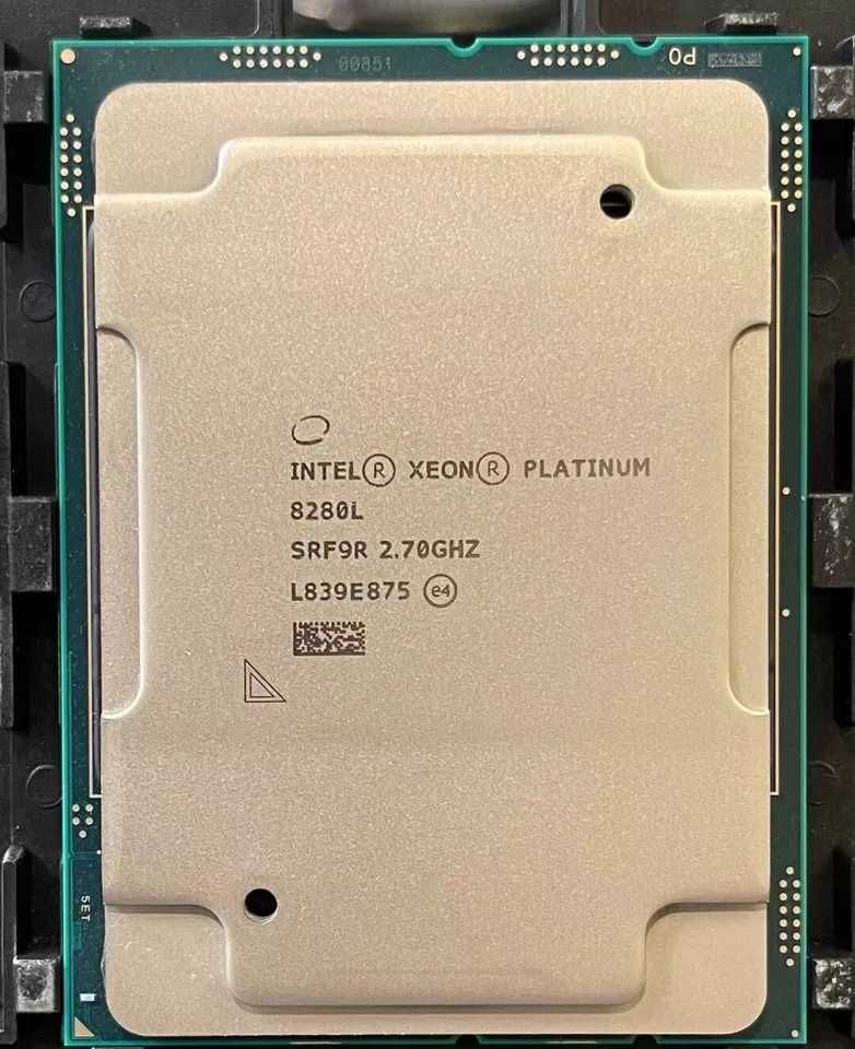 Intel Xeon Platinum 8280L SRF9R 28C 2.7GHz to 4.0GHz LGA3647 38.5MB 205W DDR4-2933