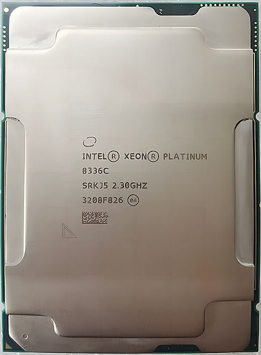 Intel Xeon Platinum 8336C SRKJ5 32C 2.3GHz to 3.5GHz LGA4189 48MB 230W DDR4-3200