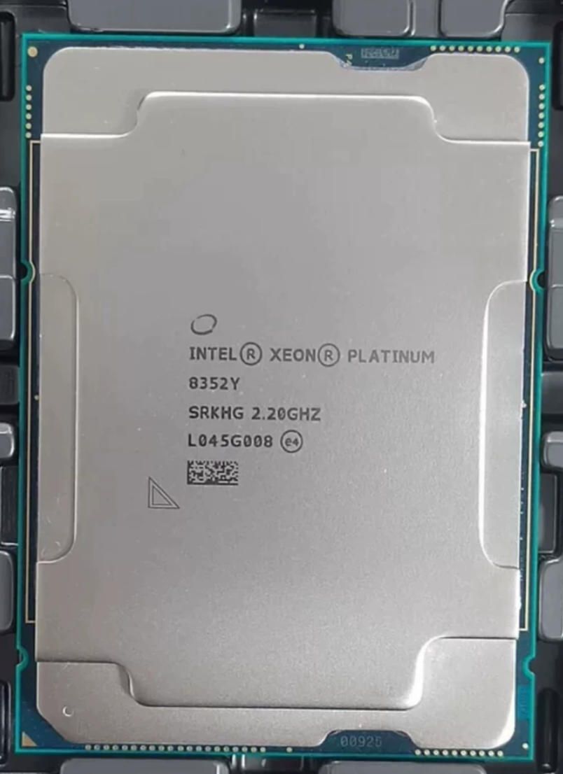 Intel Xeon Platinum 8352Y SRKHG 32C 2.2GHz to 3.4GHz LGA4189 48MB 205W DDR4-3200