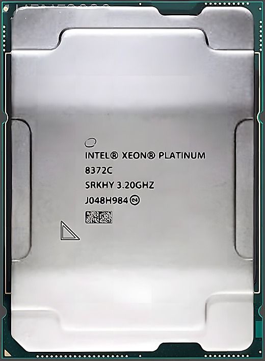 Intel Xeon Platinum 8372C SRKHY 28C 3.2GHz to 3.5GHz LGA4189 42MB 300W DDR4-3200