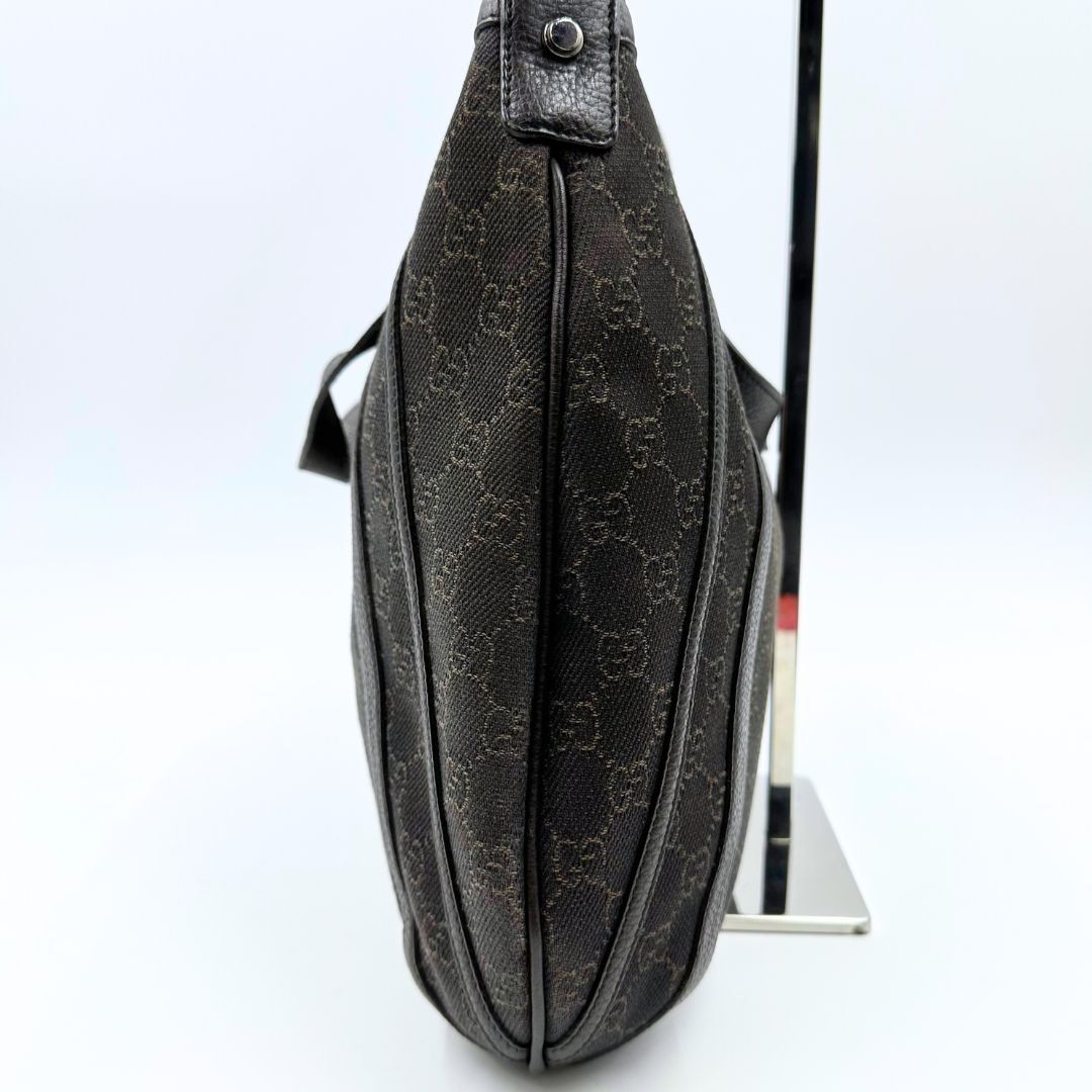 美品 GUCCI ショルダーバッグ 2way アビー GGキャンバス バイカラー 美品】Gucci アビー GGキャンバス 2WAY ショルダーバッグ - メルカリ