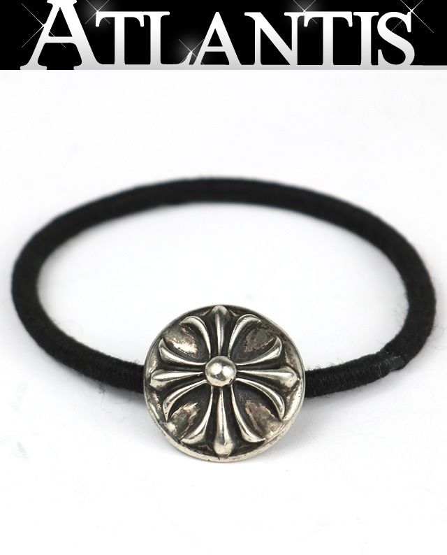 CHROME HEARTS 銀座店 クロムハーツ クロスボール コンチョ メンズ ヘアアクセ シルバー SV925 103506