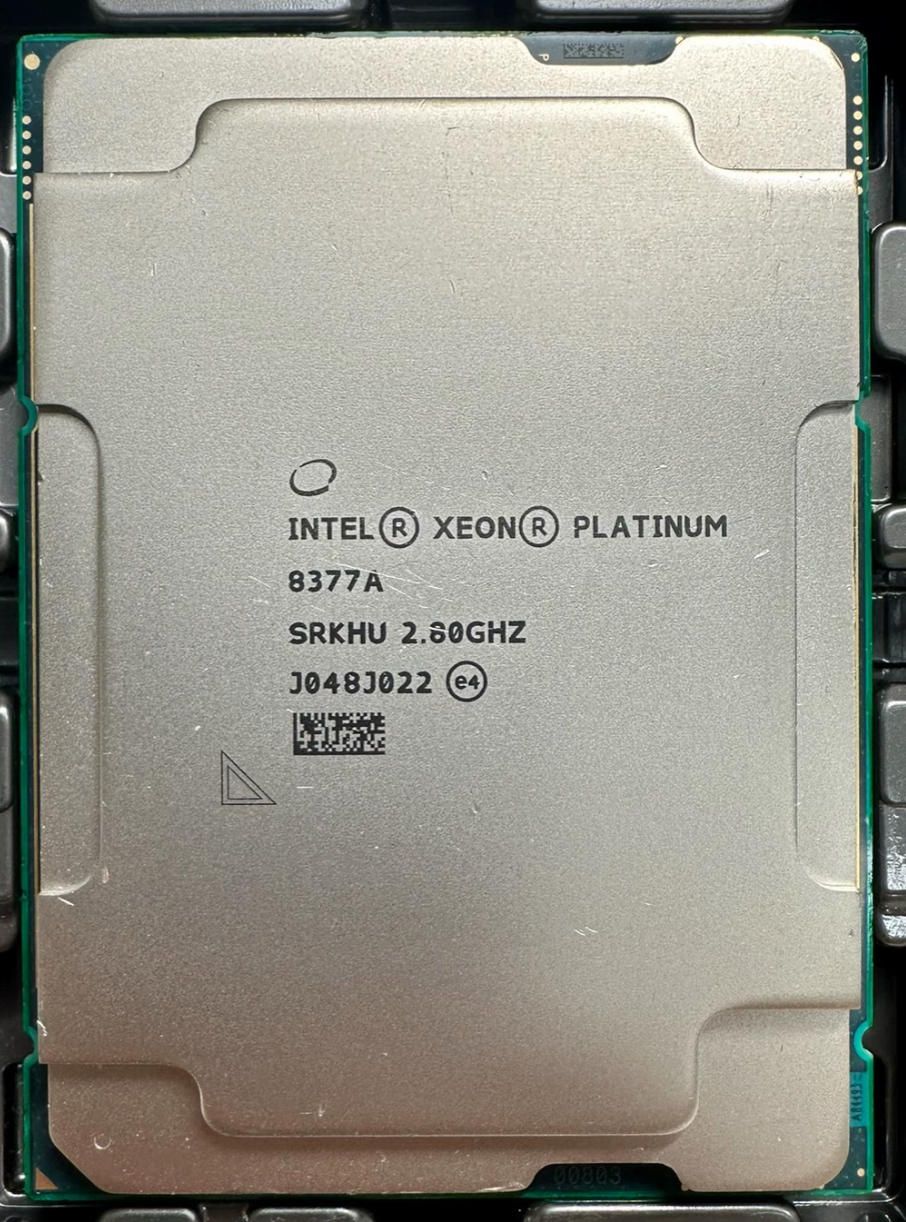 Intel Xeon Platinum 8377A 36C 2.8GHz to 3.5GHz LGA4189 54MB 330W DDR4-3200