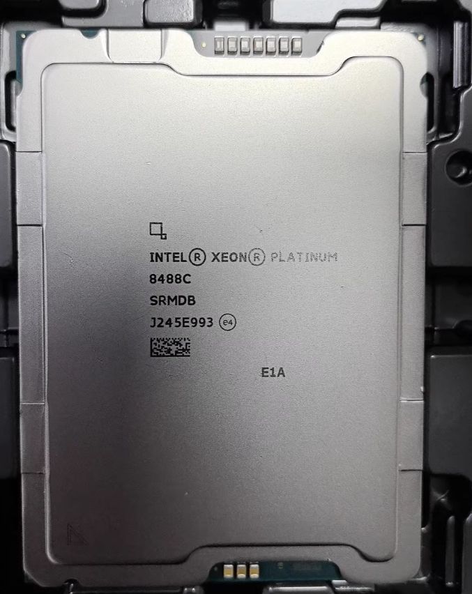 Intel Xeon Platinum 8488C 48C/96T 2.4GHz LGA4677 105MB 385W DDR5-4800 Similar Xeon Platinum