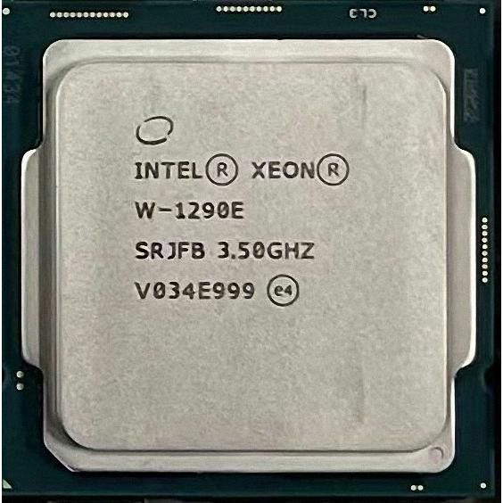 Intel Xeon W-1290E SRJFB 10C 20T 3.5GHz to 4.8GHz Socket 1200 Comet Lake 14NM 20MB 95W May 2020