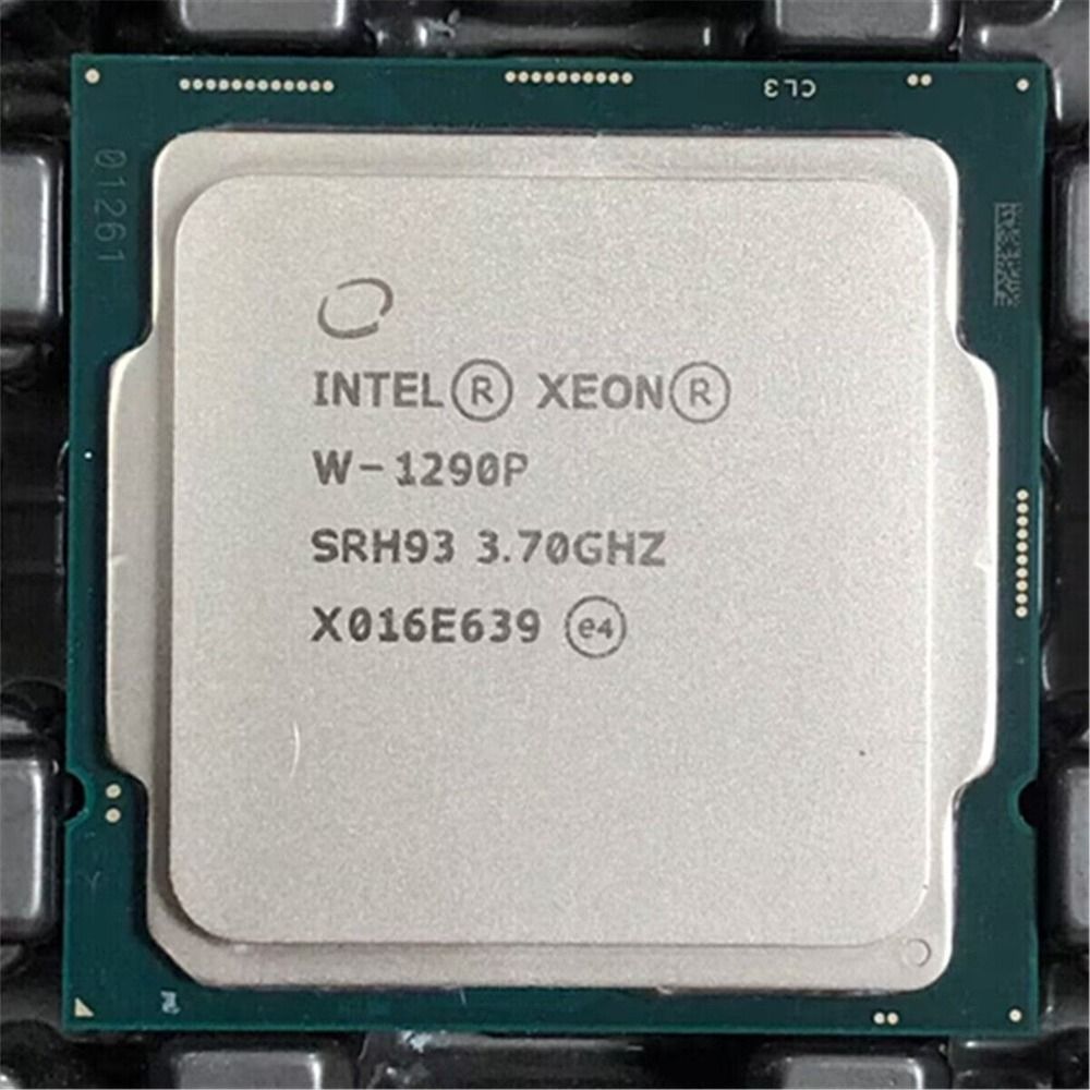 Intel Xeon W-1290P SRH93 10C 20T 3.7GHz to 5.3GHz Socket 1200 Comet Lake 10NM 20MB 125W May 2020