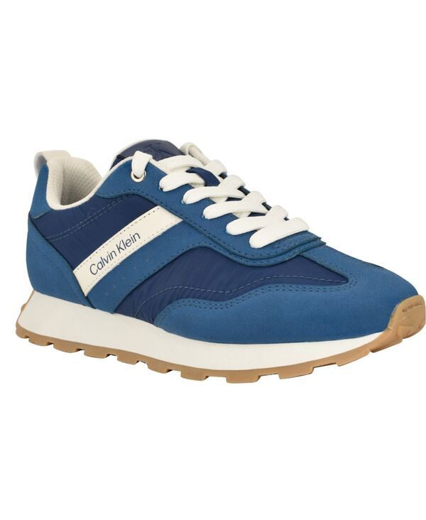 カルバンクライン レディース シューズ スニーカー レース Calvin Klein Womens Tanja Retro LaceUp Sneakers Blue ブルー