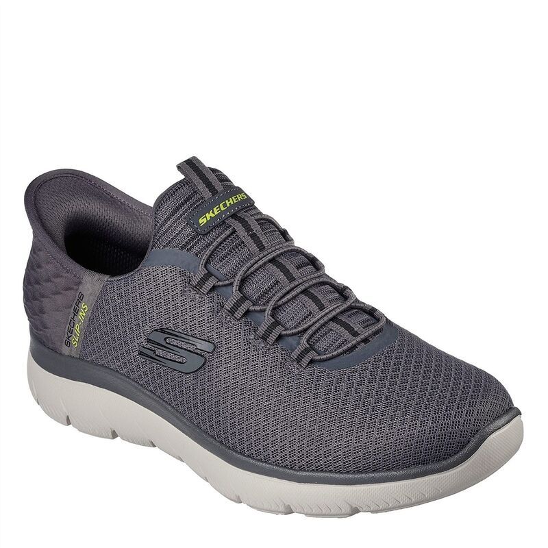 スケッチャーズ メンズ シューズ スニーカー Skechers SmmtsSlpIn Sn00 Charcoal チャコール