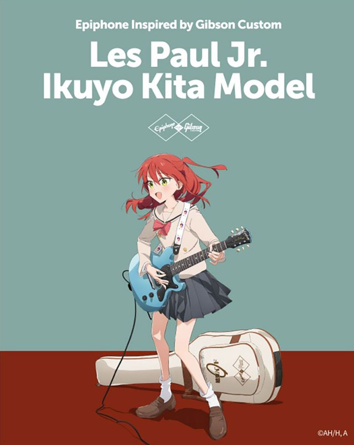 Epiphone Inspired by Gibson Custom Les Paul Jr. Ikuyo Kita Model 喜多郁代 ギブソン レスポール ジュニア エピフォン 喜多ちゃんモデル ぼっち・ざ・ろっく！