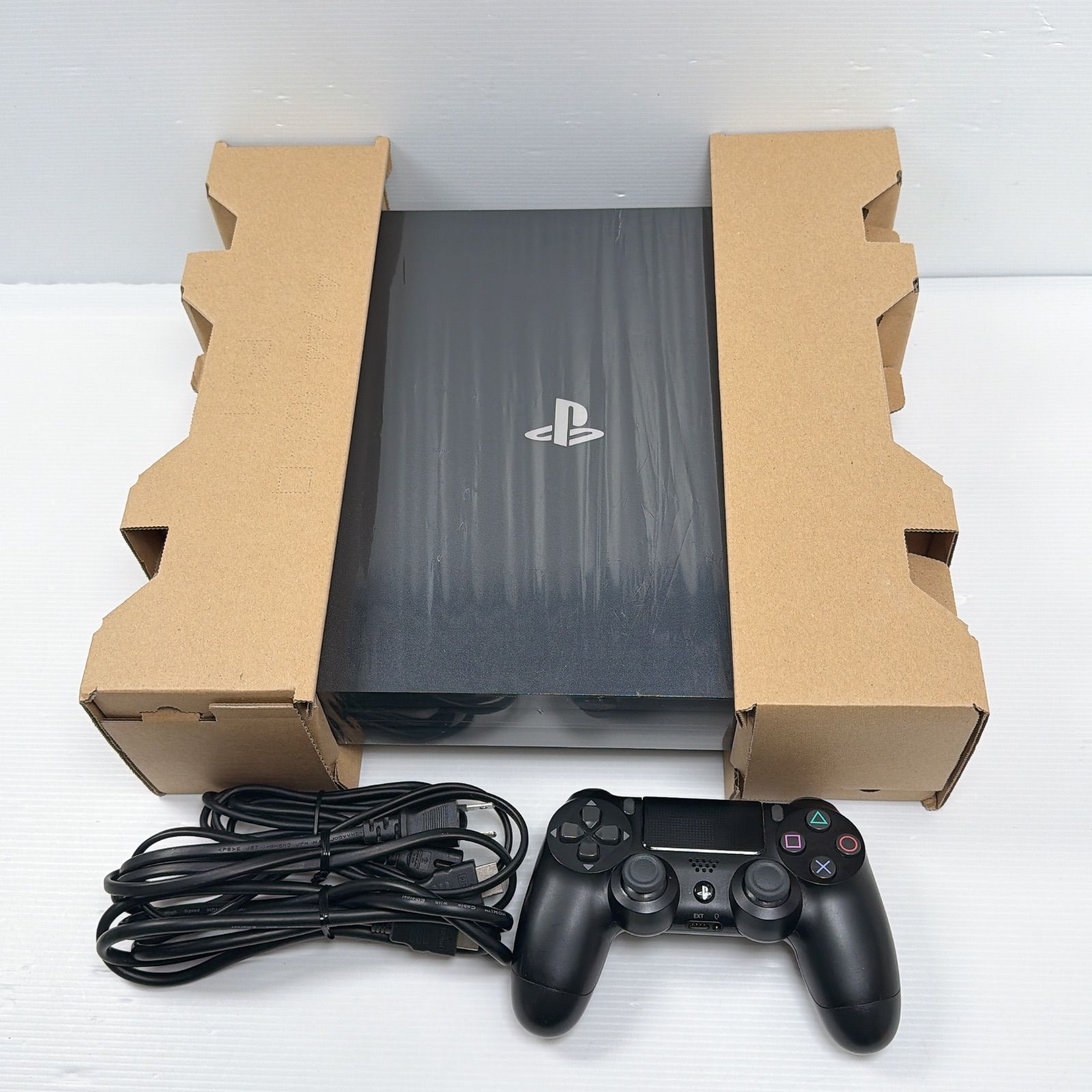 美品 プレステ4 本体 PS4 モンスターハンター アイスボーン FW11.02 