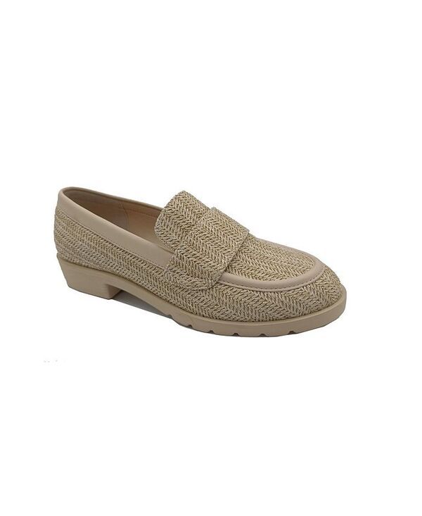 ケネスコール レディース シューズ スリッポン・ローファー ローファー Kenneth Cole Reaction Womens Fern Loafers Natural Raffia