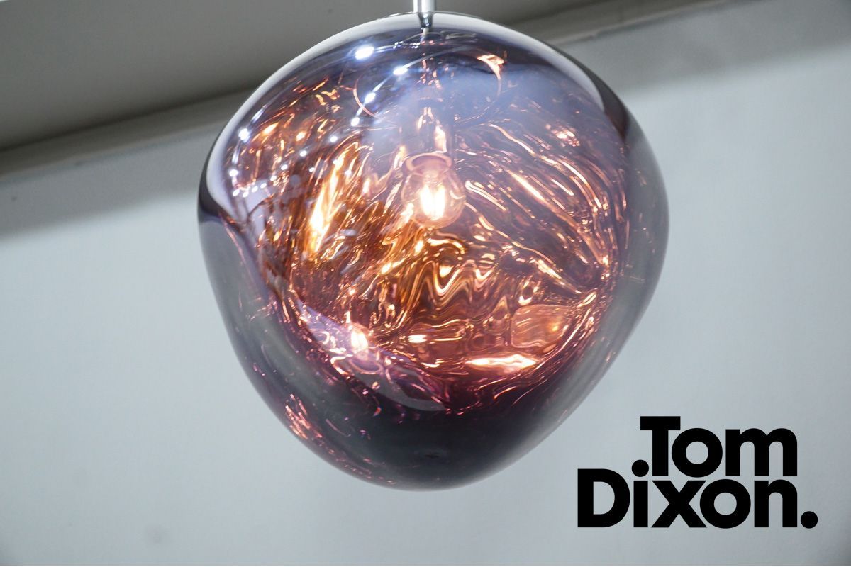 展示極美品 Tom Dixon.(トム・ディクソン) Melt Pendant 30(メルト ペンダントライト 30) クラシック スモーク 照明22.5万030608