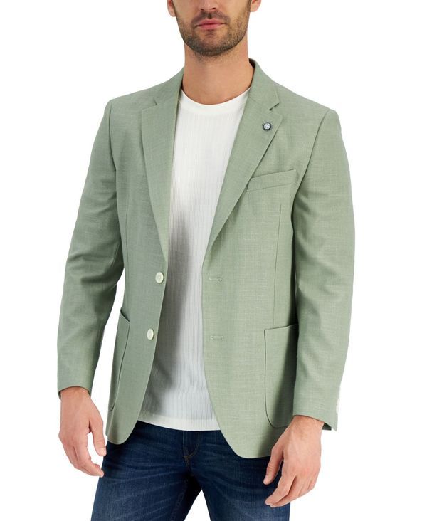 ナウティカ メンズ アウター ジャケット・ブルゾン コート Nautica Mens ModernFit Active Stretch Woven Solid Sport Coat Sage セージ