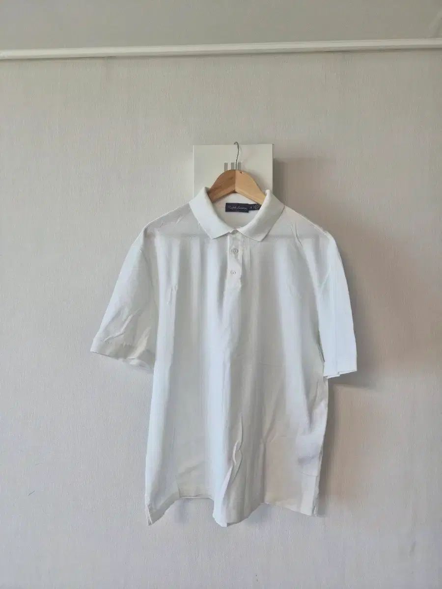 ラルフローレン パープルレーベル 半袖 カラーTシャツ ホワイト xl