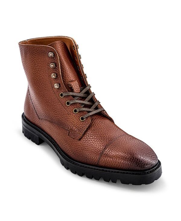 アンソニー ヴィア メンズ シューズ ブーツ・レインブーツ キャップ Anthony Veer Mens Pembroke Cap Toe Boots Tan タン