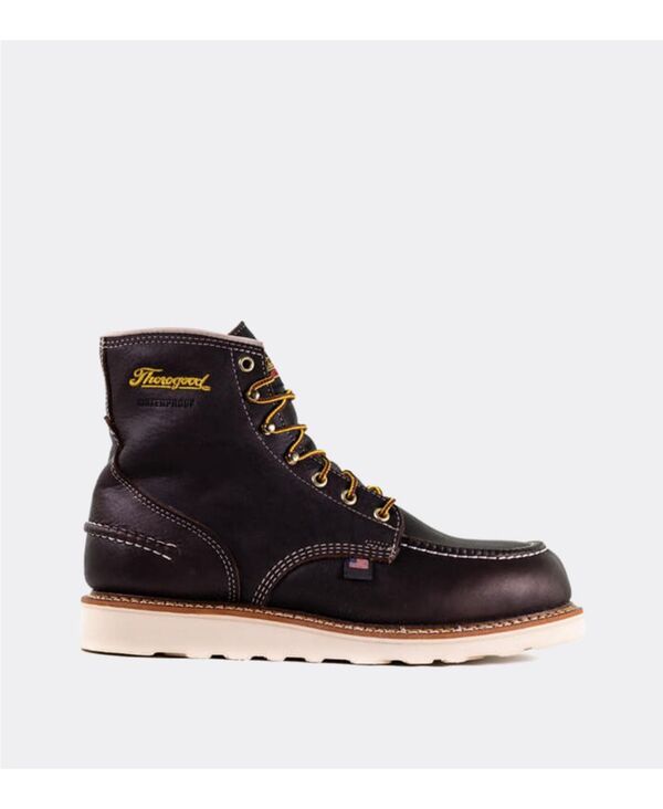 ソログッド メンズ シューズ ブーツ・レインブーツ Thorogood Mens 1957 Series Waterproof 6 Briar Pitstop Moc Toe Work Boots f