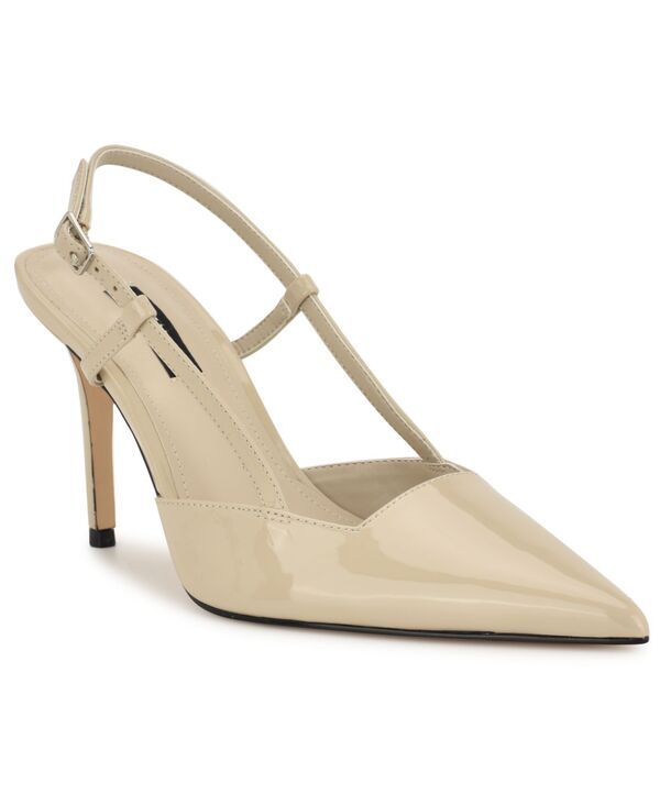 ナインウェスト レディース シューズ パンプス Nine West Womens Mianda Slingback Stiletto Pumps Light Natural