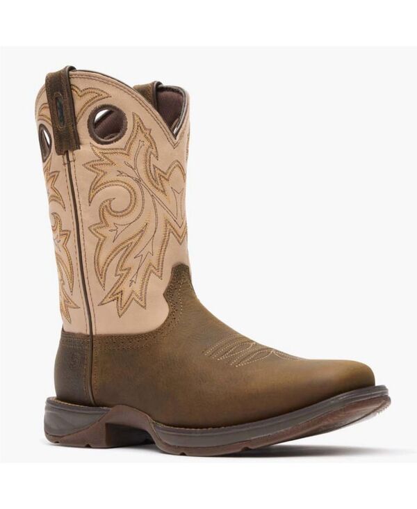 ドゥランゴ メンズ シューズ ブーツ・レインブーツ Durango Mens Rebel with InsulKul Western Boot Coffee and bone コーヒー
