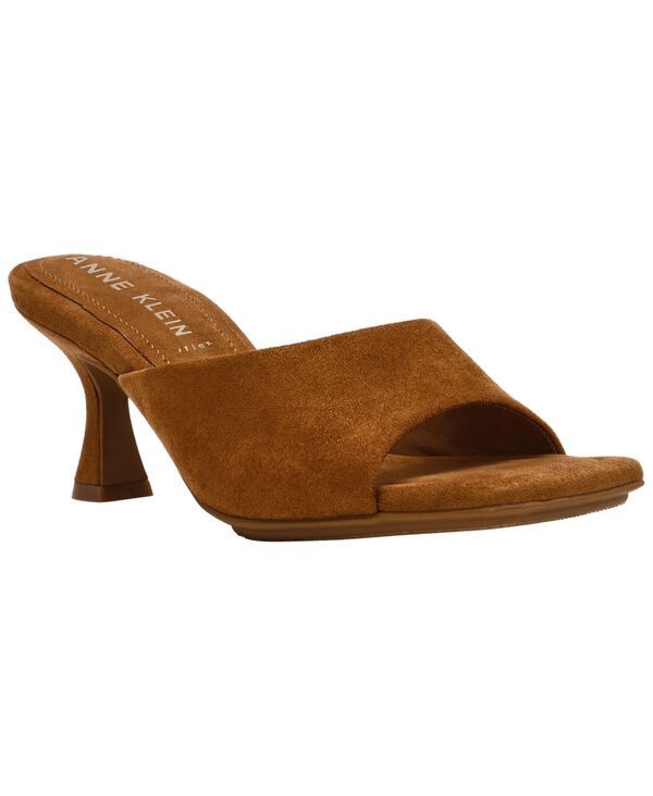 アンクライン レディース シューズ サンダル Anne Klein Womens Jerilyn Square Toe Mule Dressandals Hazelnut