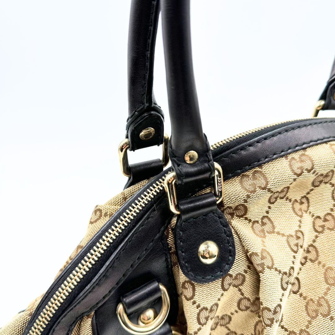 美品】Gucci スーキー GGキャンバス ハンドバッグ - メルカリ