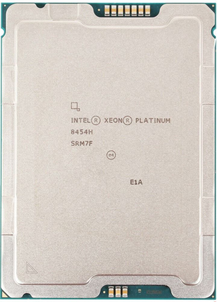 Intel Xeon Platinum 8454H 32C 64T 2.1GHz to 3.4GHz Socket 4677 SAPPHIRE Rapids 10NM 82.5MB 270W