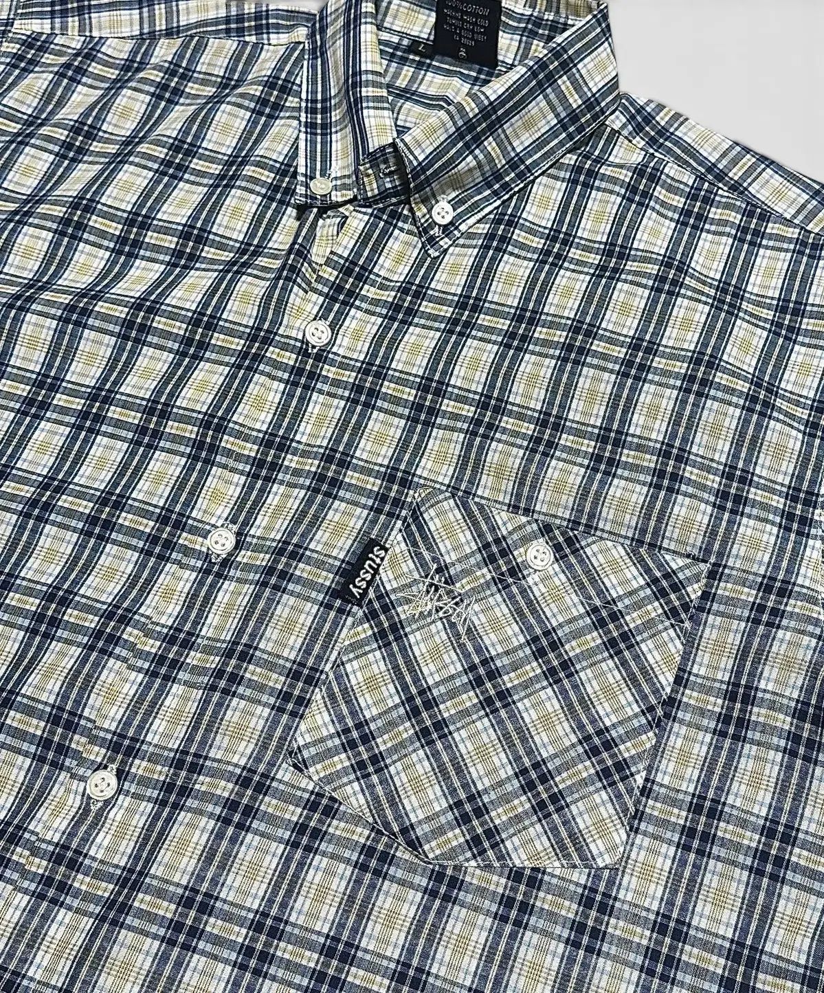 90s ヴィンテージ STUSSY ステューシー ボタンダウン シャツ