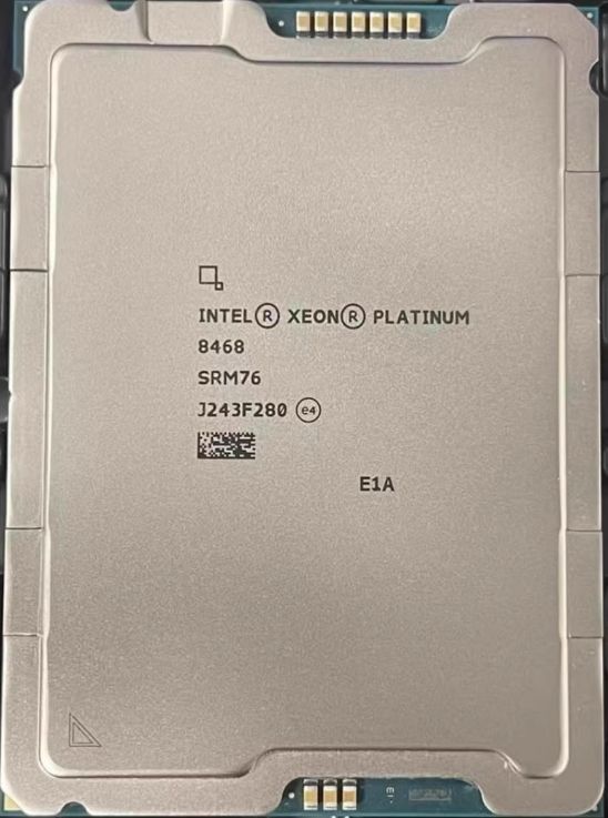 Intel Xeon Platinum 8468 48C 96T 2.1GHz to 3.8GHz Socket 4677 SAPPHIRE Rapids 10NM 105MB 350W