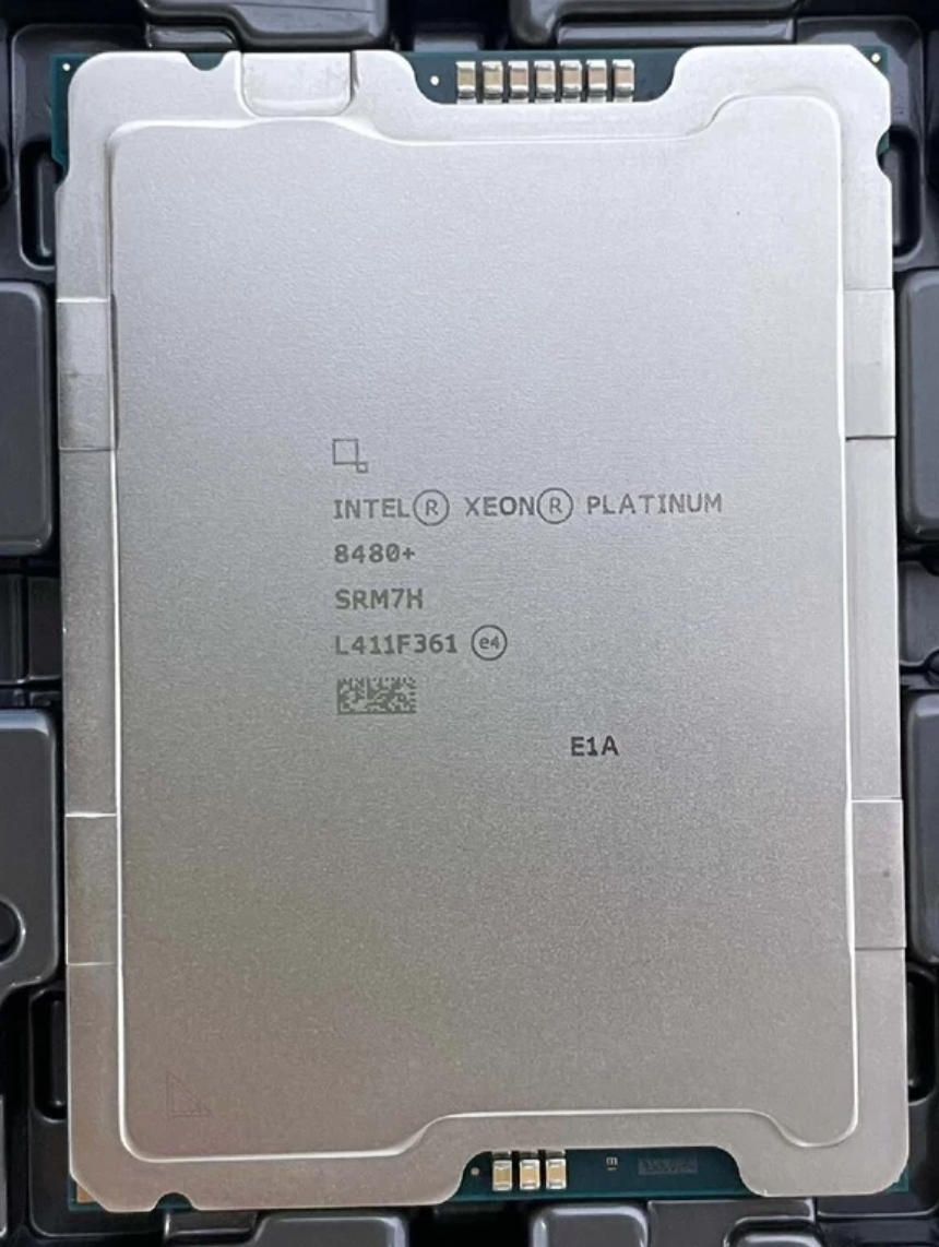 Intel Xeon Platinum 8480+ 56C 112T 2GHz to 3.8GHz Socket 4677 SAPPHIRE Rapids 10NM 105MB 350W