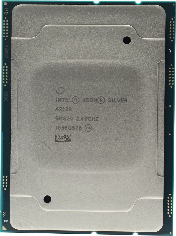 Intel Xeon Silver 4210R SRG24 10C 2.4GHz to 3.2GHz LGA3647 13.75MB 100W DDR4-2400