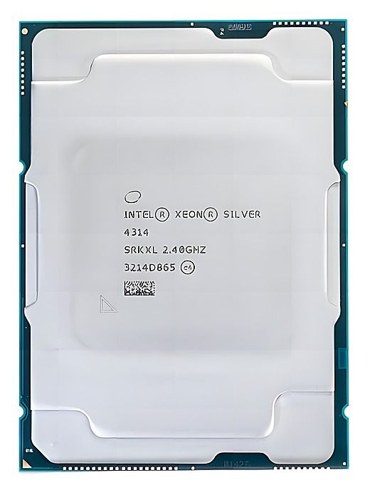 Intel Xeon Silver 4314 SRKXL 16C 32T 2.4GHz to 3.4GHz Socket 4189 Ice Lake-SP 10NM 24MB 135W Apr
