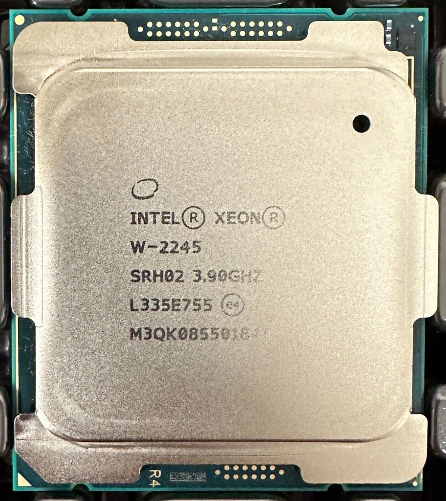 Intel Xeon W-2245 SRH02 8C 3.9GHz to 4.5GHz/4.7GHz LGA2066 16.5MB 155W DDR4-2933