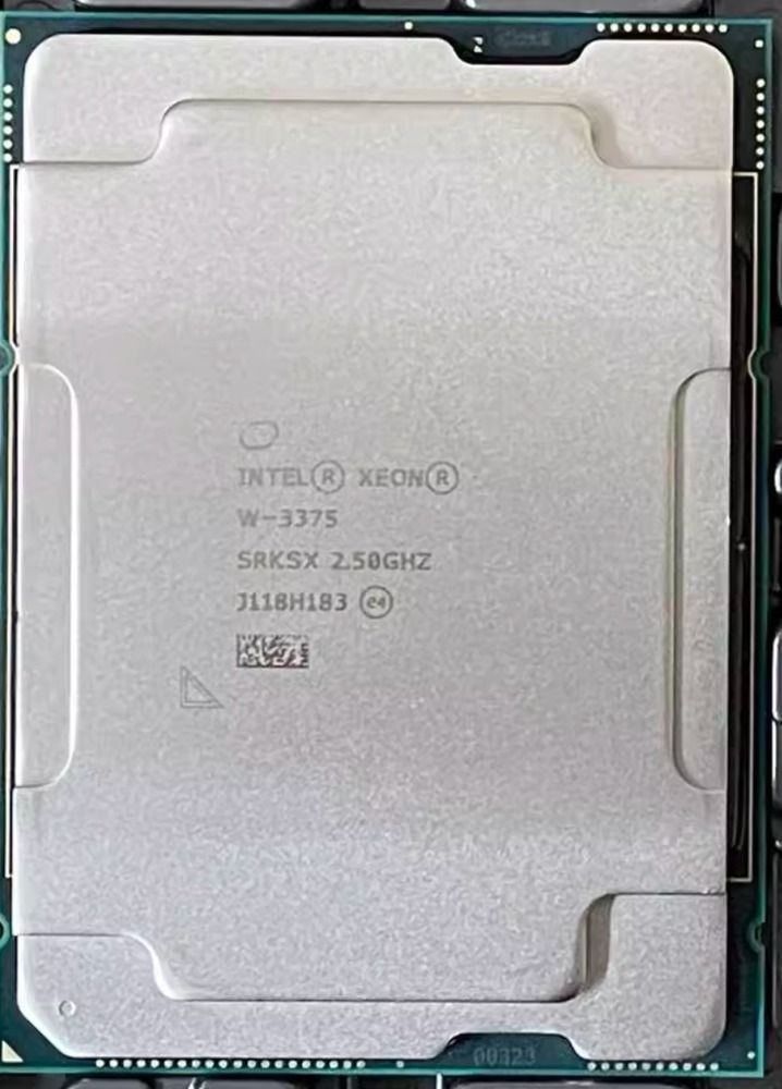 Intel Xeon W-3375 SRKSX 38C 76T 2.5GHz to 4GHz Socket 4189 Ice Lake-W 10NM 57MB 270W Jul 2021