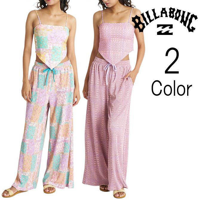 ビラボン Billabong レディース UTILITY PLEATED LONG PANTS ロングパンツ bg01c864