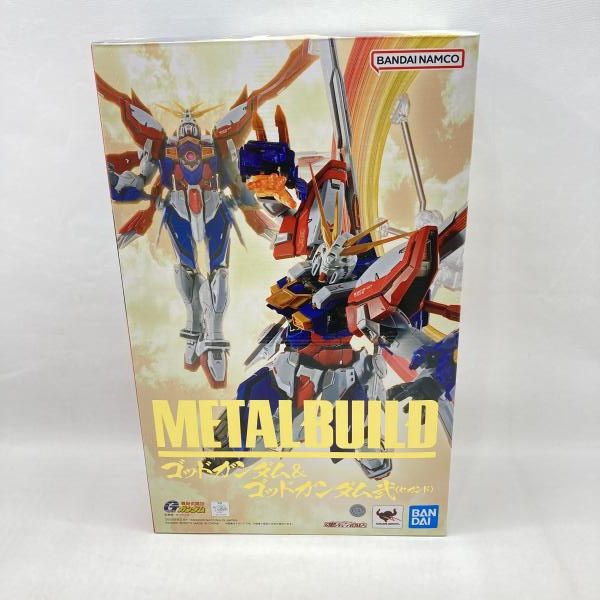 【中古】バンダイ METAL BUILD ゴッドガンダム＆ゴッドガンダム弐(セカンド) 開封品 機動武闘伝Gガンダム[97]