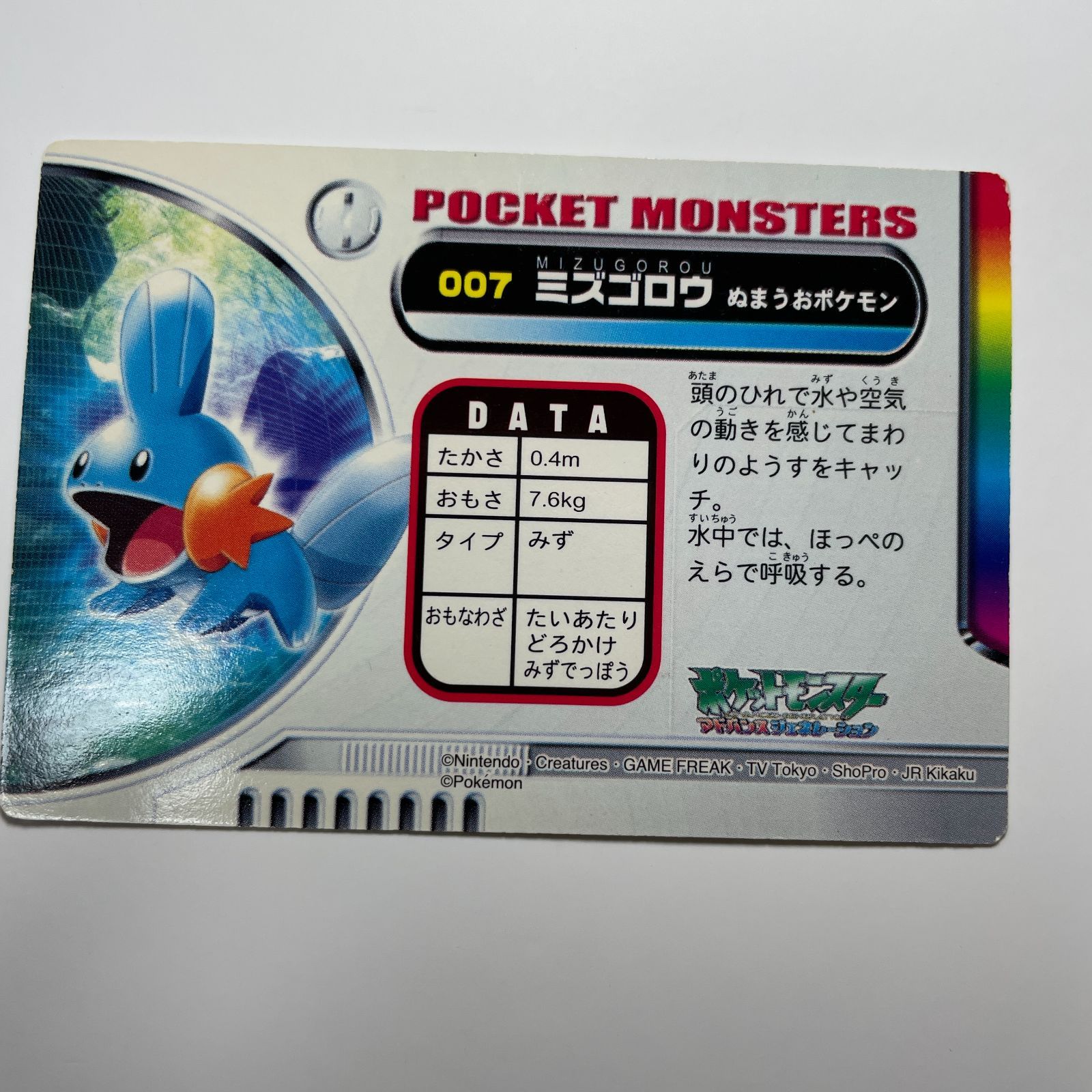 希少　ポケモン　アドバンスジェネレーション　ミズゴロウ　貯金箱 ミズゴロウ ポケットモンスター アドバンスジェネレーション